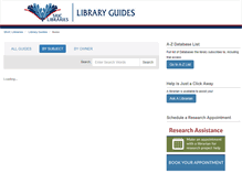 Tablet Screenshot of libguides.santarosa.edu